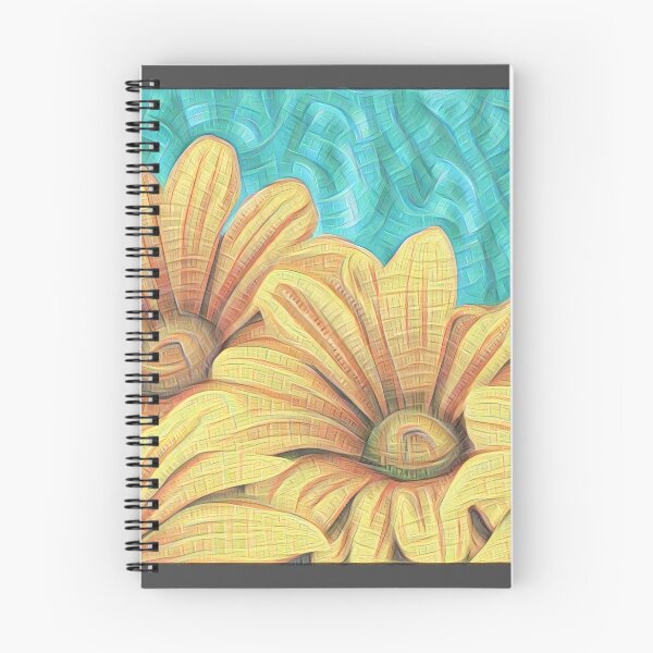 Item preview, Abstract Art #2 - Yellow Flowers designed and sold by HelloAbstract.