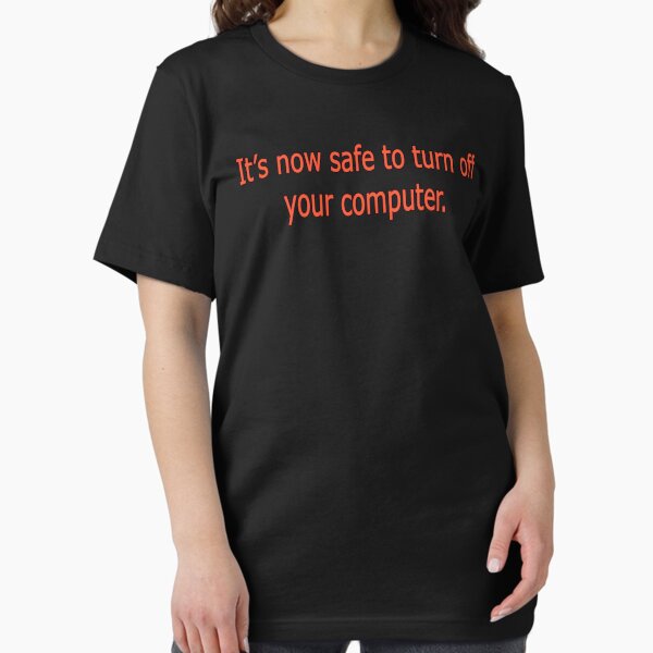 Item preview, It is now safe to turn off your computer old shutdown screen designed and sold by mpdesigns73.