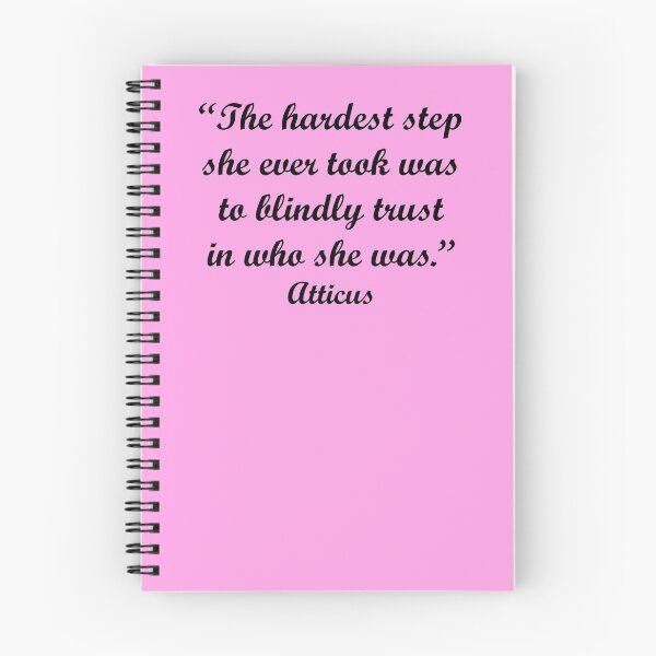 Item preview, Atticus Quote designed and sold by AmeriKayUSA.