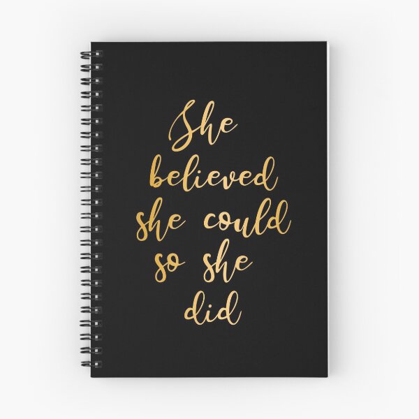 Item preview, She believed she could so she did  designed and sold by corbrand.