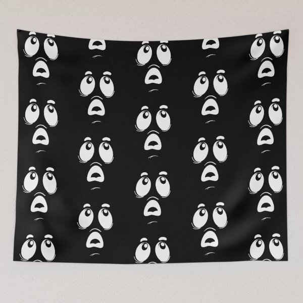 Item preview, shocked face expression designed and sold by Digitalhumor.
