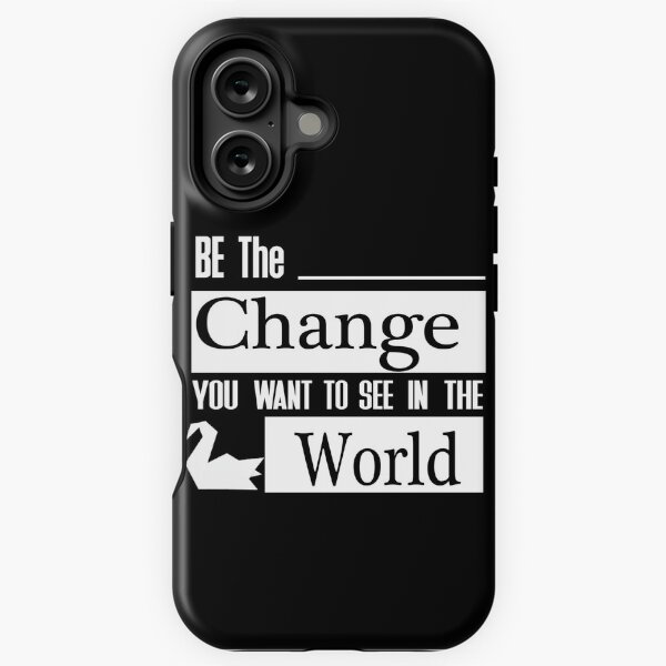 Item preview, Be the Change you want to see In The World - Prison Break designed and sold by Sadaf Dalir.