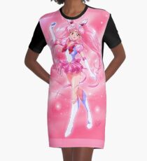 Eternal Sailor Chibi Moon Graphic T-Shirt Dress