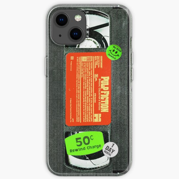 Pulp VHS Fiction iPhone Soft Case