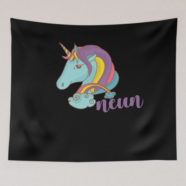 Item preview, 9th birthday unicorn designed and sold by Eduard Beck.