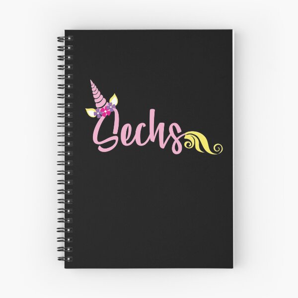 Item preview, 6th birthday unicorn designed and sold by Eduard Beck.