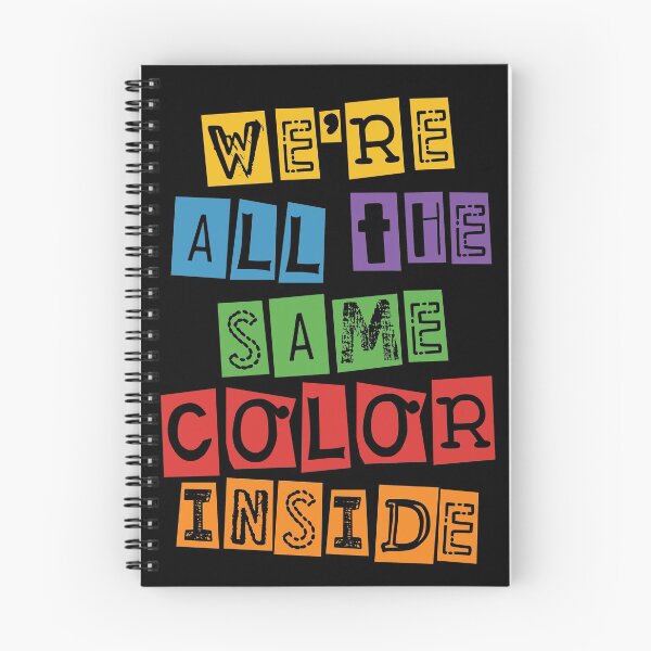 Item preview, We're All The Same Color Inside Black History Month designed and sold by Delightfully Cynical.