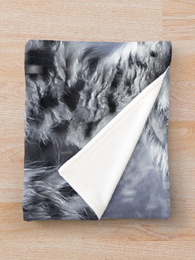 "Snow Leopard" Throw Blanket for Sale by EtherealExpress | Redbubble