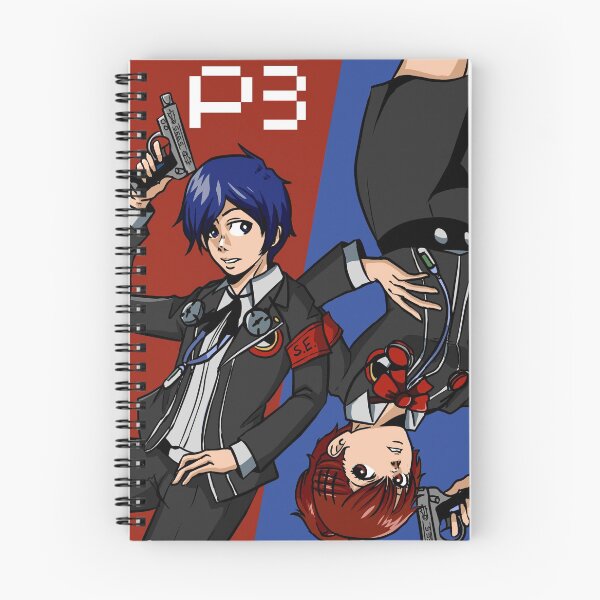 Item preview, Persona 3 mc male & female designed and sold by rockingdraw.