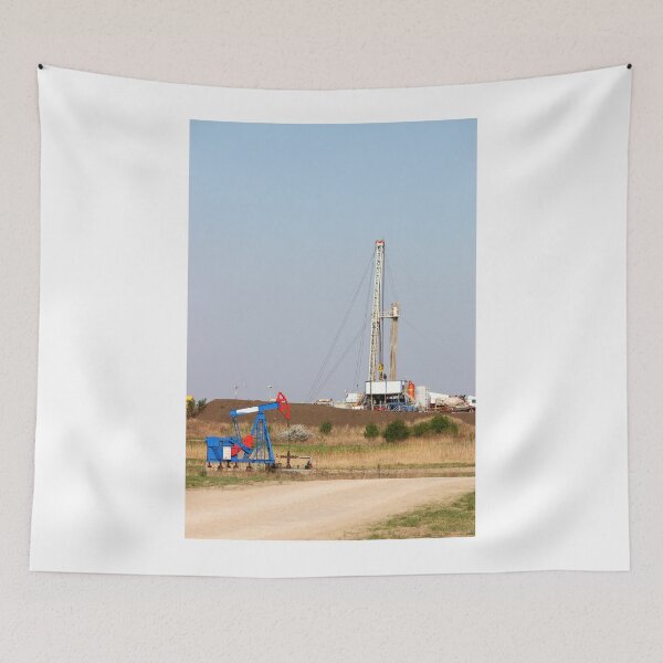 Item preview, pump jack and oil drilling rig in the oilfield designed and sold by goceris.