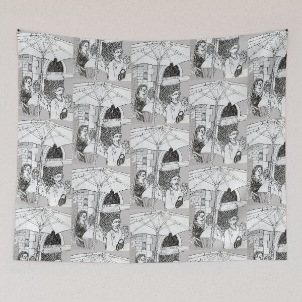 Item preview, Italy-A Snack Bar in Firenze designed and sold by James Lewis Hamilton.