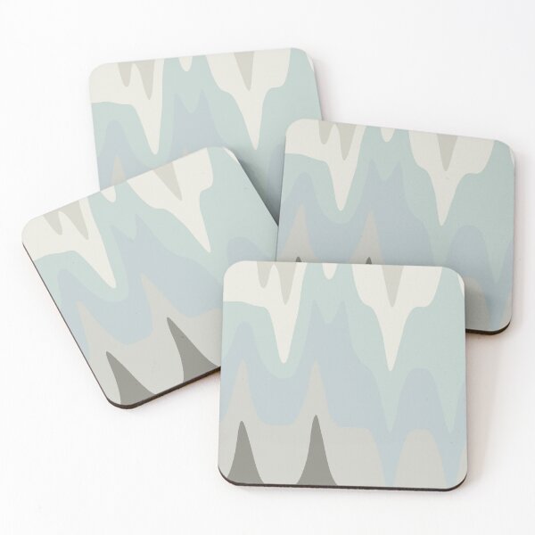 Item preview, Cozy Tranquility (Blue and Grey Hygge) designed and sold by cadinera.