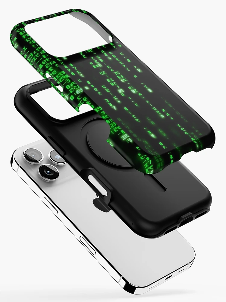 Thumbnail 2 of 4, iPhone Case, Binary Code - The Matrix Program designed and sold by User70.