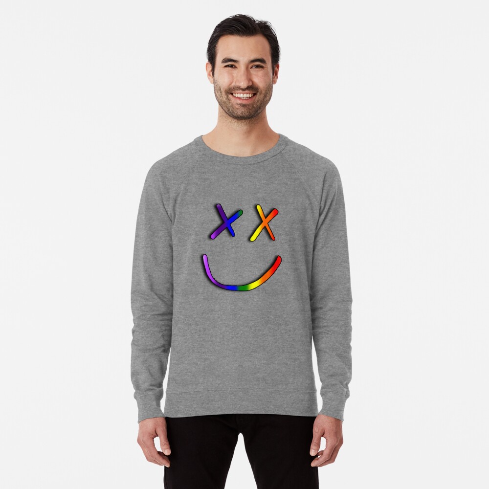 Louis Tomlinson Rainbow Smiley 2 - White Louis Tomlinson Men's Premium T-Shirt | Redbubble