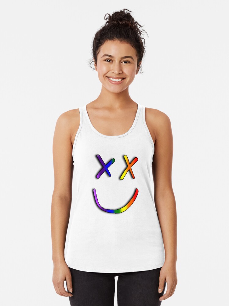 Louis Tomlinson Rainbow Smiley 2 - White Louis Tomlinson Men's Premium T-Shirt | Redbubble