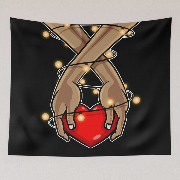 Item preview, Holding Heart Valentines Shirt For Boys Girls designed and sold by Teeleo.