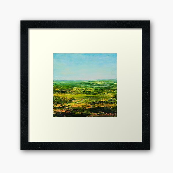 Paysage calme Impression encadrée