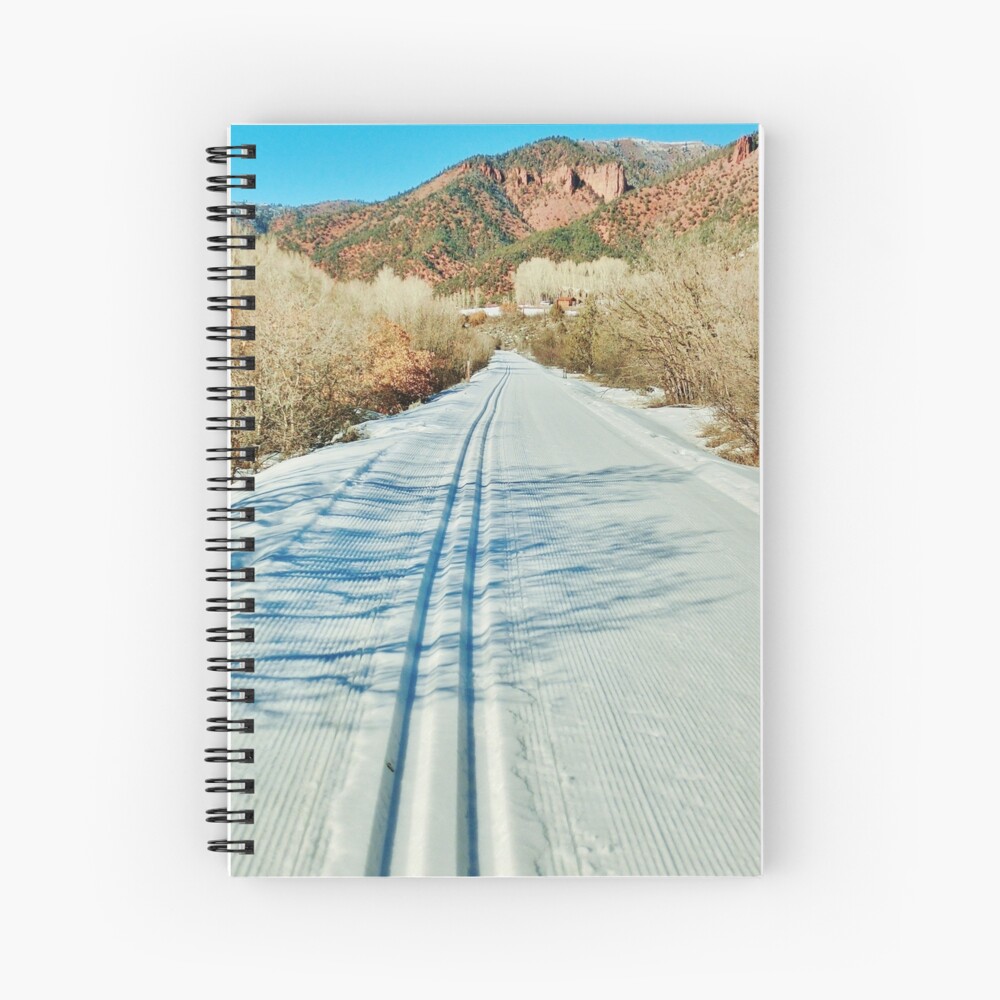North Through the Jaws of Snowmass Canyon Spiral Notebook