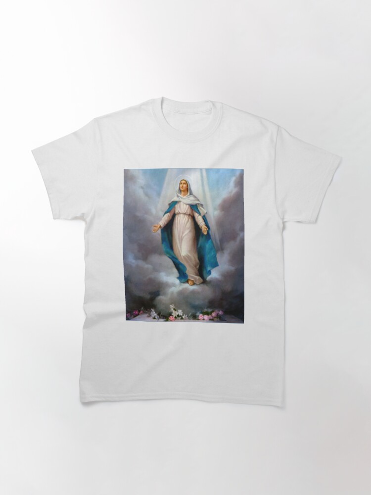 virgin mary graphic tee