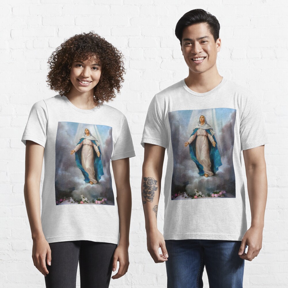 "Blessed Virgin Mary " Tshirt for Sale by RBEnt Redbubble blessed