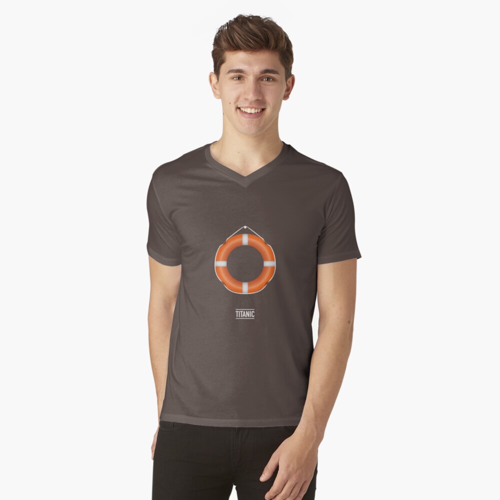 Item preview, V-Neck T-Shirt designed and sold by MoviePosterBoy.