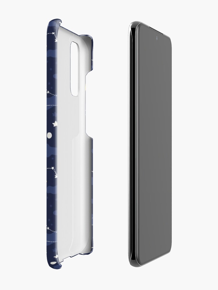 Alternate view of Galaxy - cosmos, moon and stars. Astronomy pattern. Cute cartoon universe design. Case & Skin for Samsung Galaxy