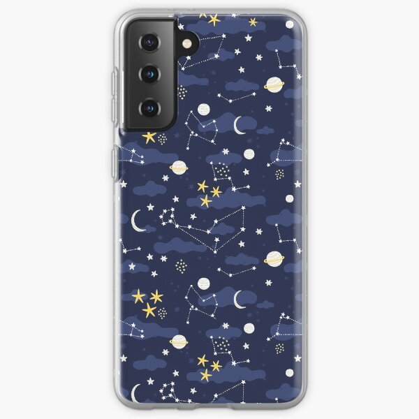 Item preview, Galaxy - cosmos, moon and stars. Astronomy pattern. Cute cartoon universe design. designed and sold by kostolom3000.