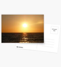 Santorini Sunset #2 Postcards