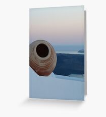 Simply Santorini Greeting Card