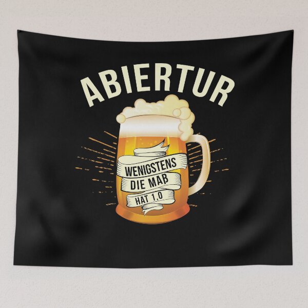 Item preview, Abitur Abiertur Maßkrug Beer designed and sold by 1681830934131.