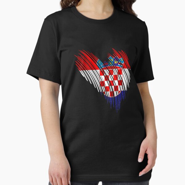 Aperçu de l'œuvre Idée cadeau drapeau croate croate créée et vendue par Dagostino.