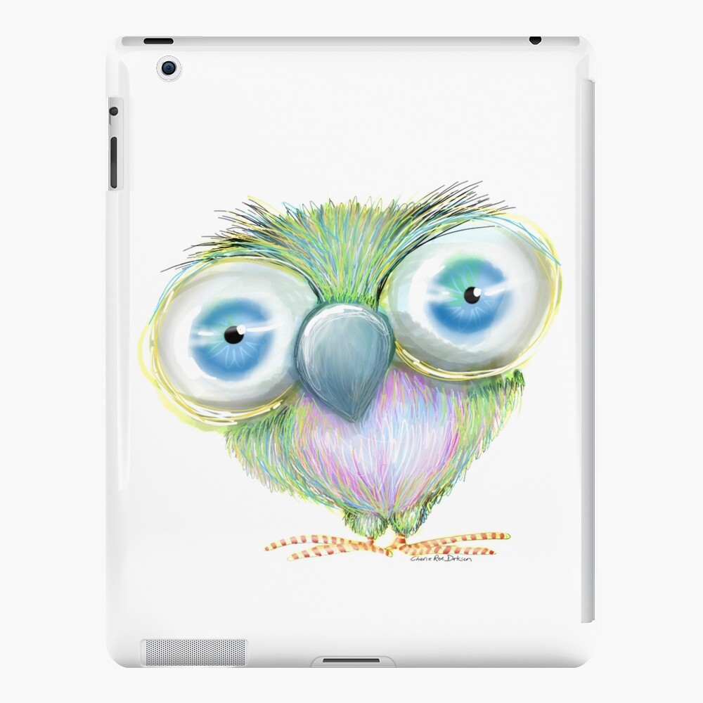 Burt the Big-Eyed Bird iPad Case & Skin