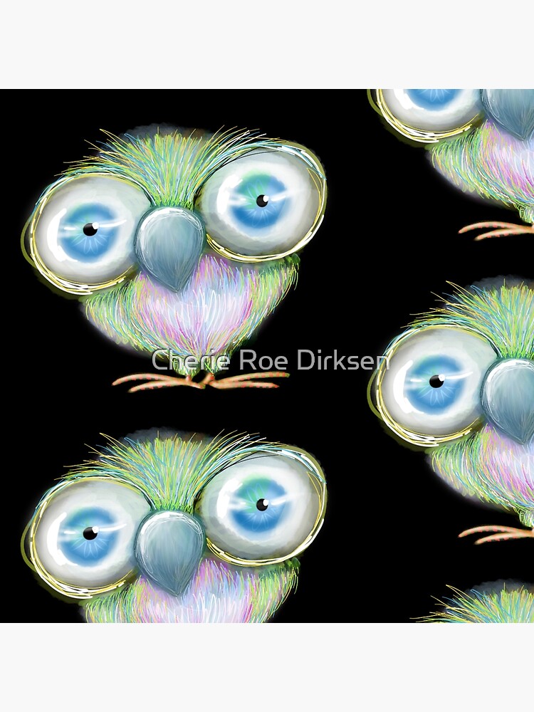 Burt the Big-Eyed Bird by cheriedirksen
