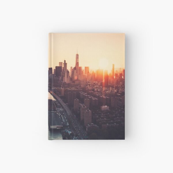 new york city skyline Hardcover Journal