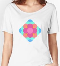 Flower Cube Women's Relaxed Fit T-Shirt