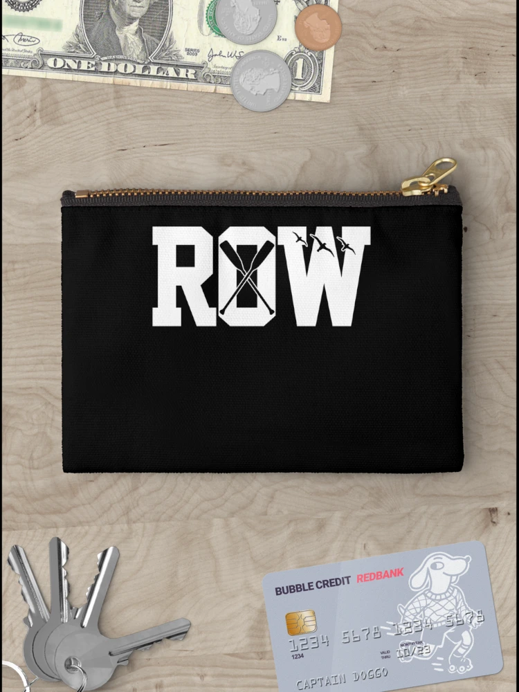 Thumbnail 3 of 4, Zipper Pouch, ROWING ROWING ROWING designed and sold by 4tomic.