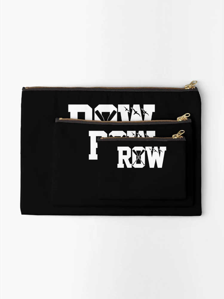 Thumbnail 2 of 4, Zipper Pouch, ROWING ROWING ROWING designed and sold by 4tomic.