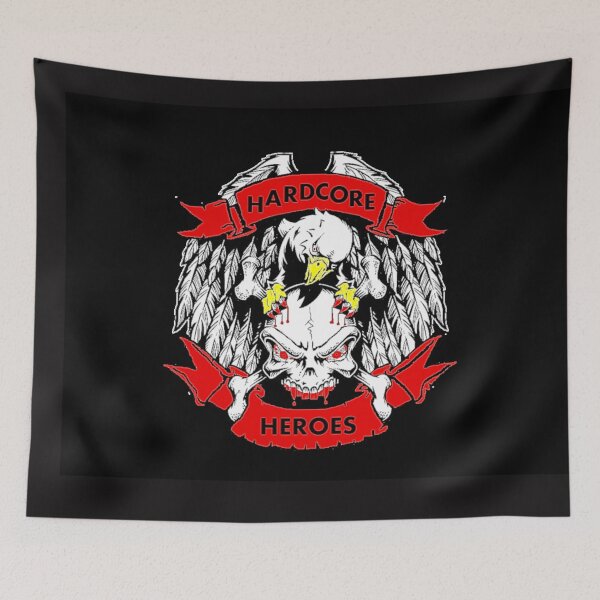 Item preview, HARDCORE HEROES CLAN TAG LARGER THAN LIFE designed and sold by Hardcore-Heroes.