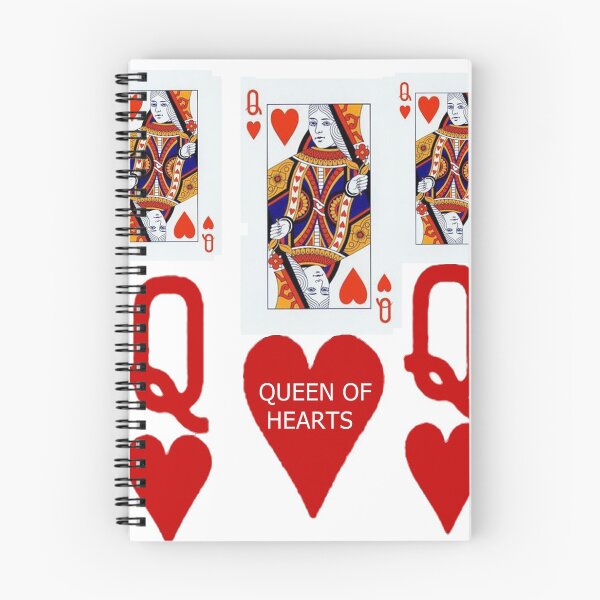 Item preview, RED QUEEN OF HEARTS CARD DESIGN  designed and sold by sharlesart.