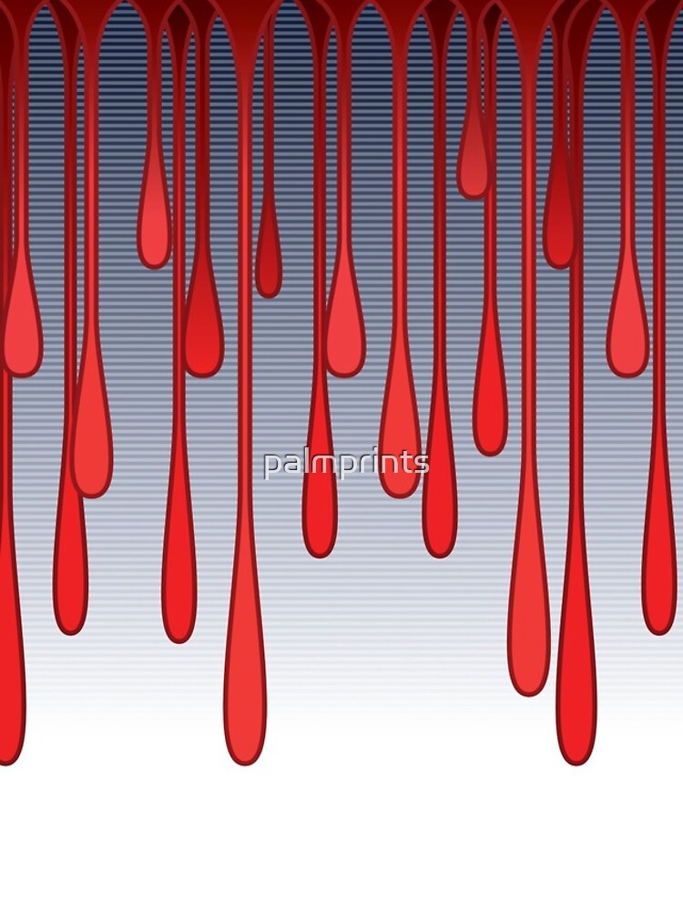 Thumbnail 4 of 4, iPhone Case, Pattern 035: Drips designed and sold by palmprints.