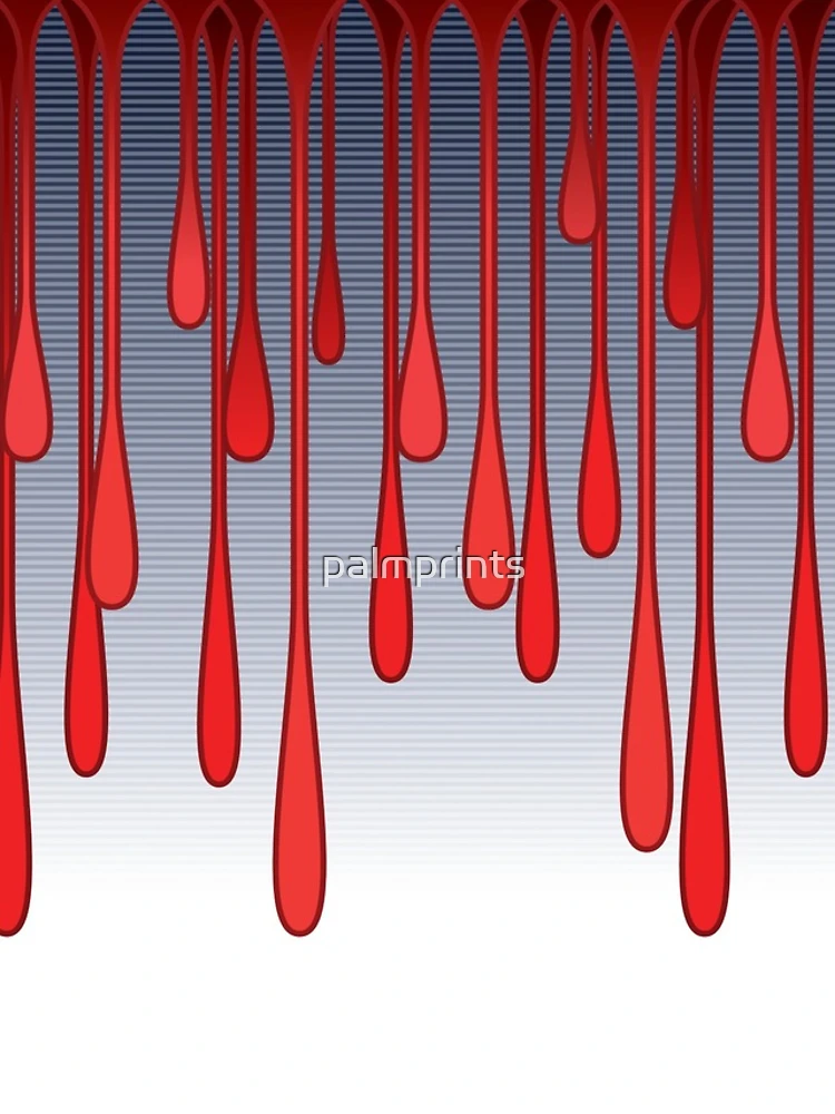 Thumbnail 4 of 4, iPhone Case, Pattern 035: Drips designed and sold by palmprints.