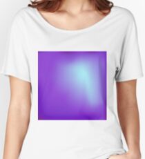 Abstract Sky Blue Background Women's Relaxed Fit T-Shirt