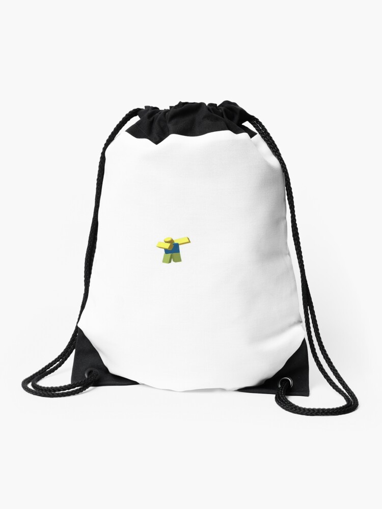 Roblox Dab Drawstring Bag By Patchman Redbubble - roblox dab zipper pouch by patchman redbubble