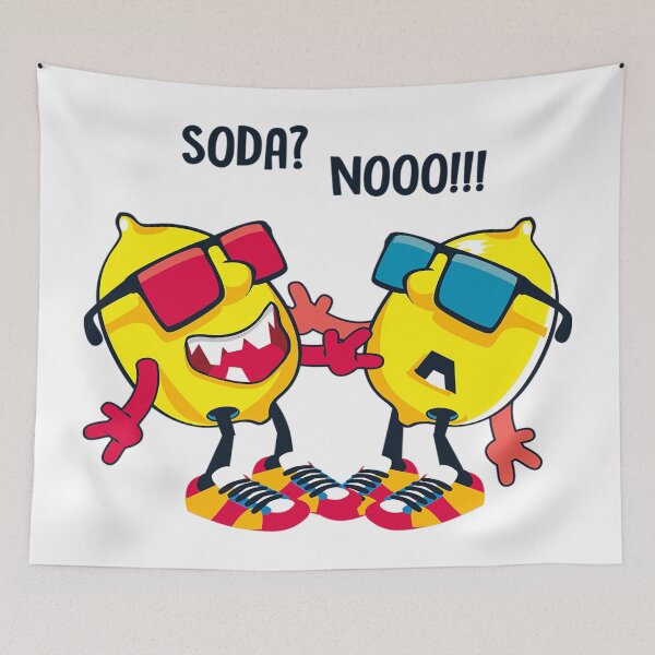 Item preview, Soda Lemons designed and sold by leen12 Art Designs Prints.