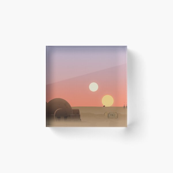 Item preview, Tatooine sunset designed and sold by DinoDev.