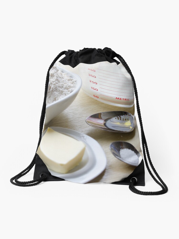 Mochila saco for Sale con la obra «Ingredientes de pan pita» de