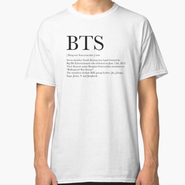 BTS definition Classic T-Shirt