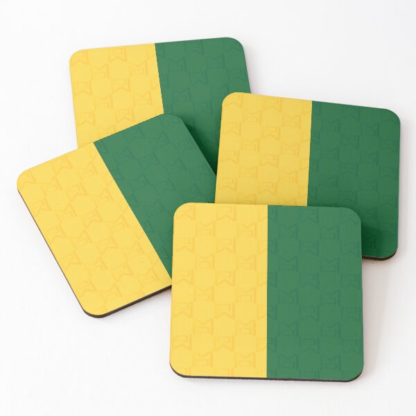 Item preview, Manchester United Newton Heath Retro 1992 - 1994 Yellow and Green Halves designed and sold by Sporting Colour.