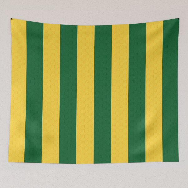 Item preview, Manchester United Newton Heath Retro 1992 - 1994 Yellow and Green Halves designed and sold by Sporting Colour.