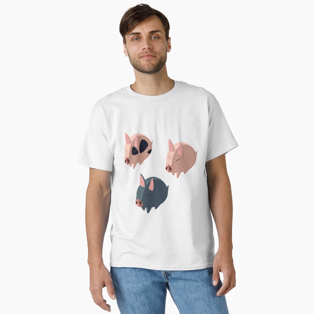 Aperçu de l'œuvre T-shirt classique créée et vendue par dicktree.